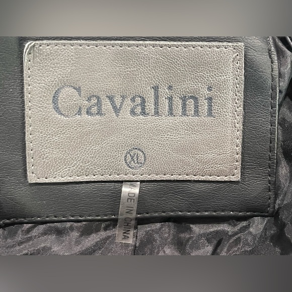 CAVALINI Faux Leather Jacket - Picture 5 of 5